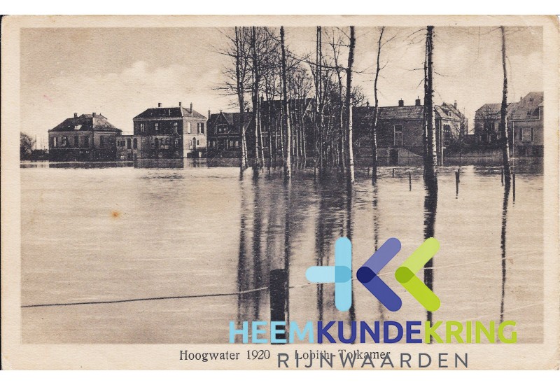 Hoogwater Lobith- Tolkamer 1920 Coll. N.Peperkamp F000006